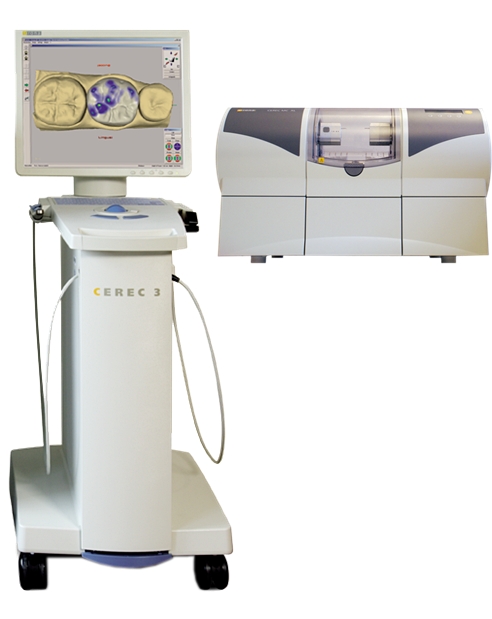 本院全新引進CEREC 3D齒雕機。